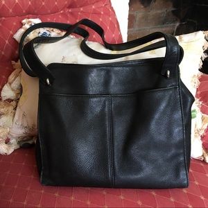 ♠️ Classic Rolfs®️ purse ♠️ vintage, glove leather shoulder style, storage+